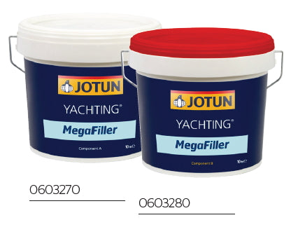 Stucco per barca Mega Filler Jotun, per riempimento, ultraleggero